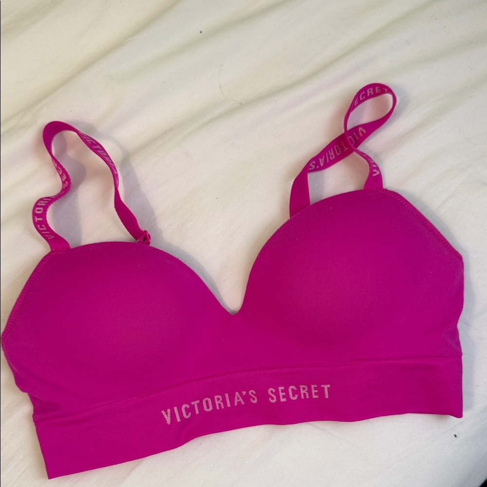 VS longline wireless push-up bra
